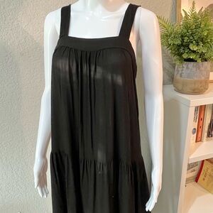 Gorgeous Black Tiered Maxi Dress